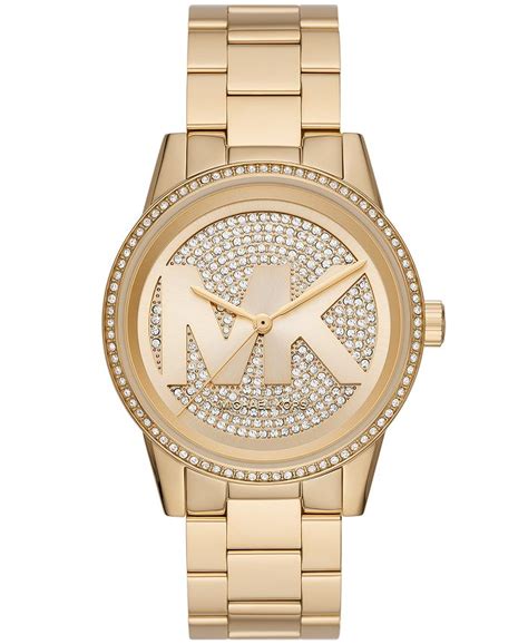 michael kors mini ritz watch gold macys